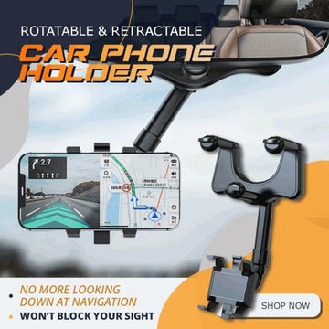 Rear view mirror Mobile Phone Holder 360