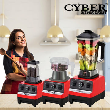 3in1 Silver Crest Blender