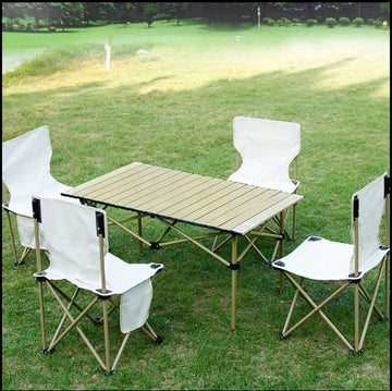 Foldable Picnic Tables with Chairs
