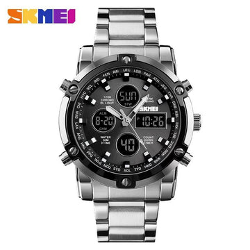 SKMEI 48MM Dual Face Stylish Watch
