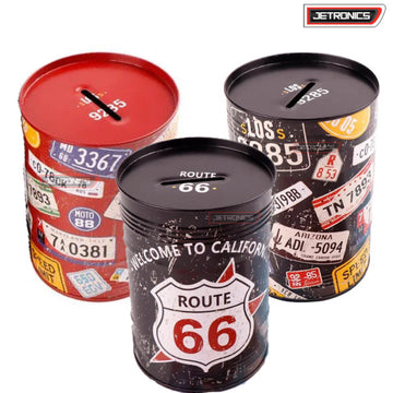 Retro Metal Coin Box