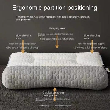 Ergonomic Partition Positioning Pillow