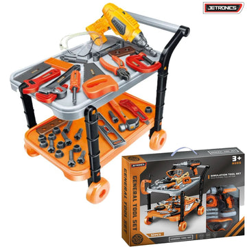 52 pcs Double Decker Trolley Tool Set