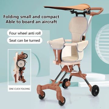 Stylish One Click Foldable Baby Stroller