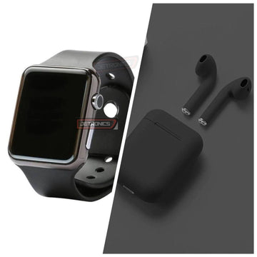 Black A1 Watch  Free Inpods