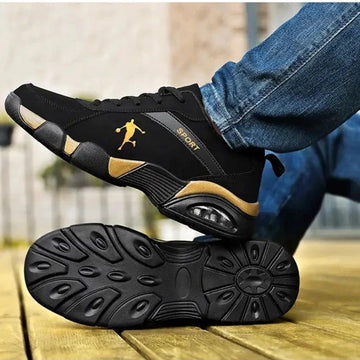 Basketball Stylo Black Shoes
