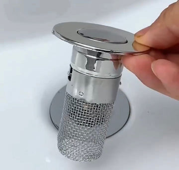 Wash Basin Push Button Drain