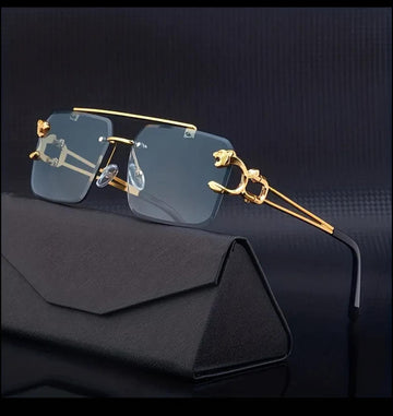 Golden Jaguar Luxury Fashion Sunglass