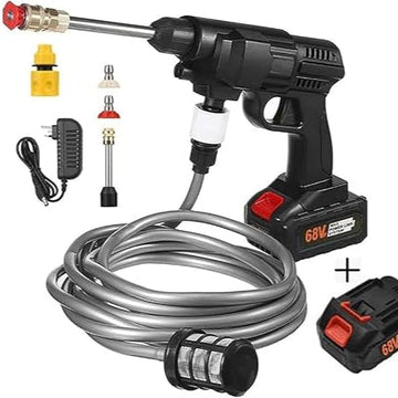 High Pressure Car Washer – Portable Powerful Cleaning Spray Gun | غسالة سيارات عالية الضغط لتنظيف فعال وسريع